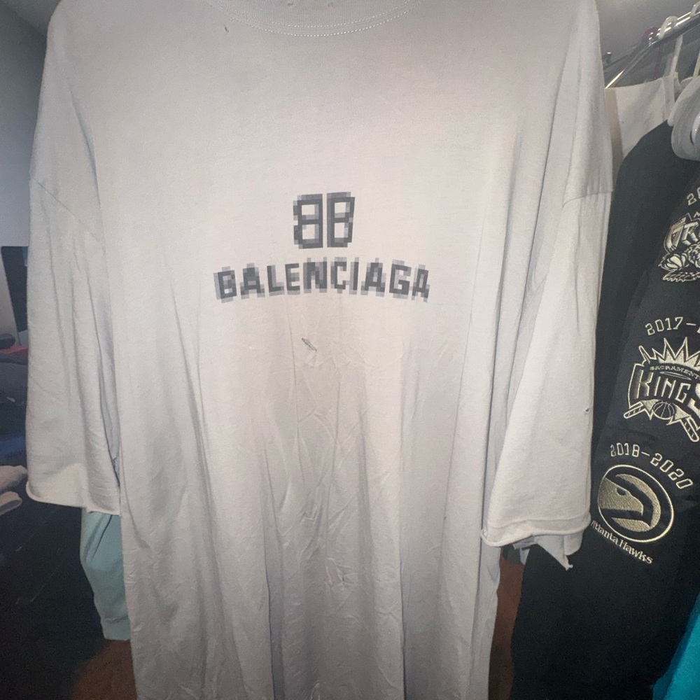 Balenciaga Gray Men's Shirt